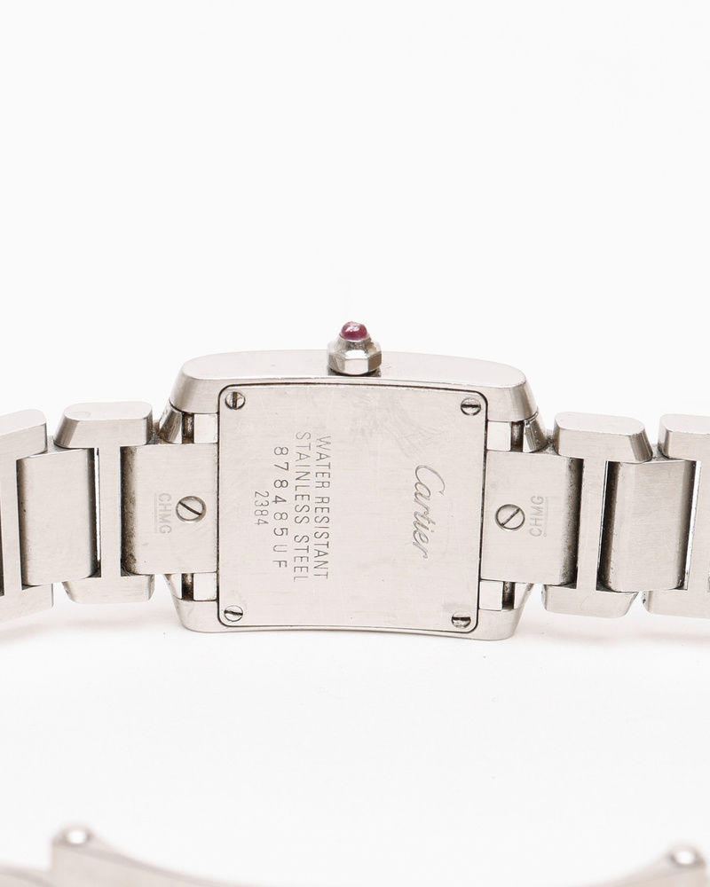 Cartier Tank Francaise 20mm Ref 2384 Mother-of-Pearl Dial Watch