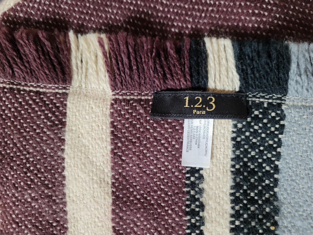 Maison 123 Grand écharpe