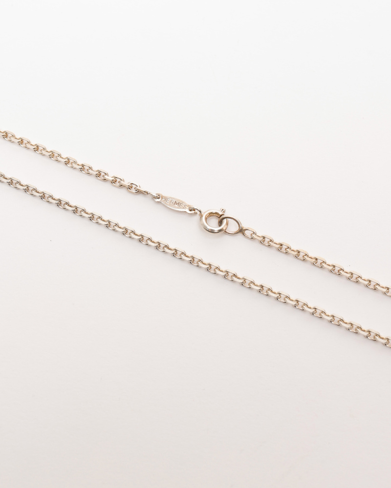 Hermès Sliver Chain Necklace