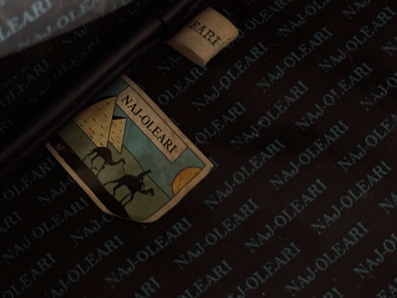 Najoleari Trousse de voyage florale avec miroir