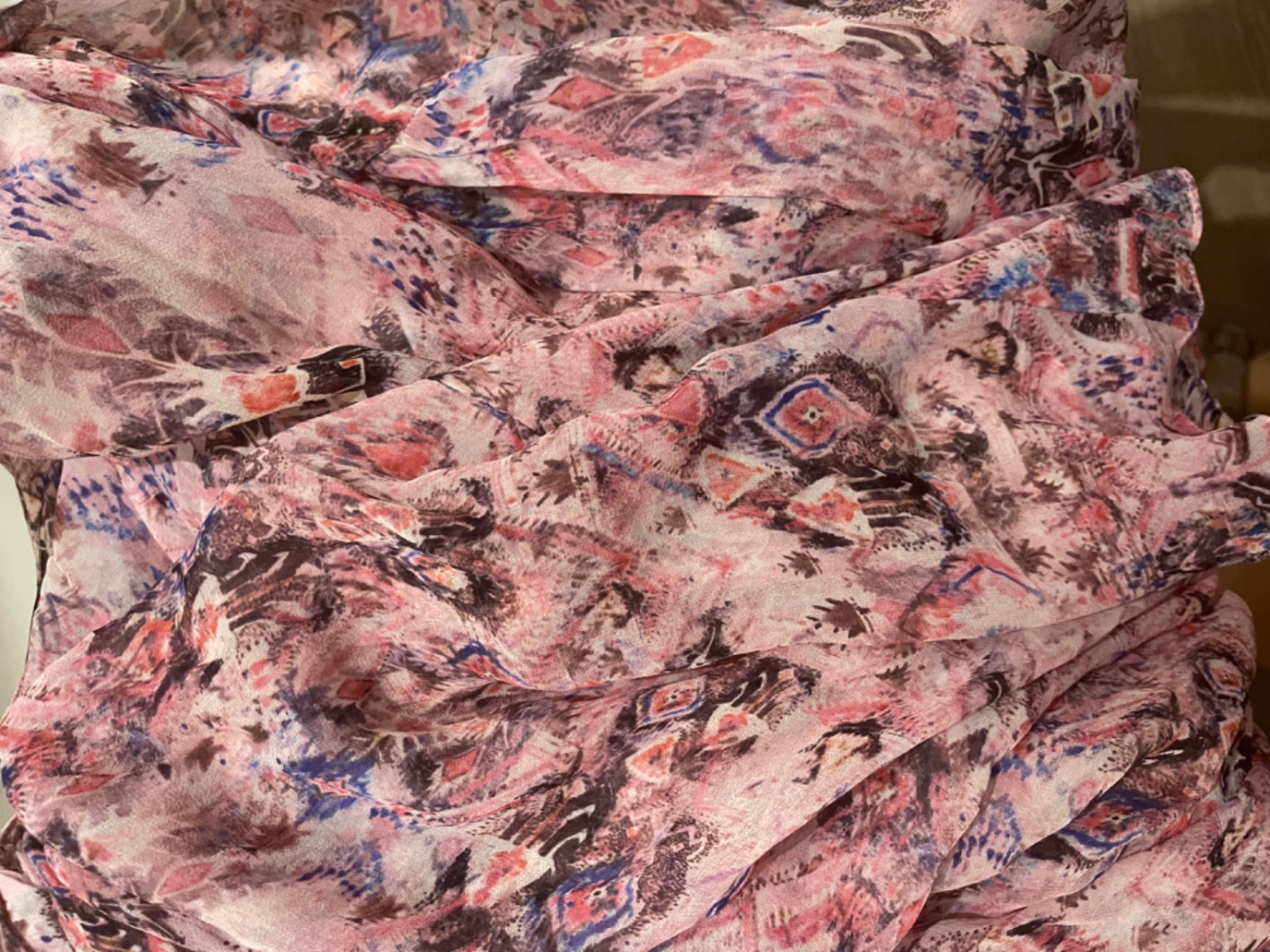 Iro Chemisier en soie imprimé floral Margot