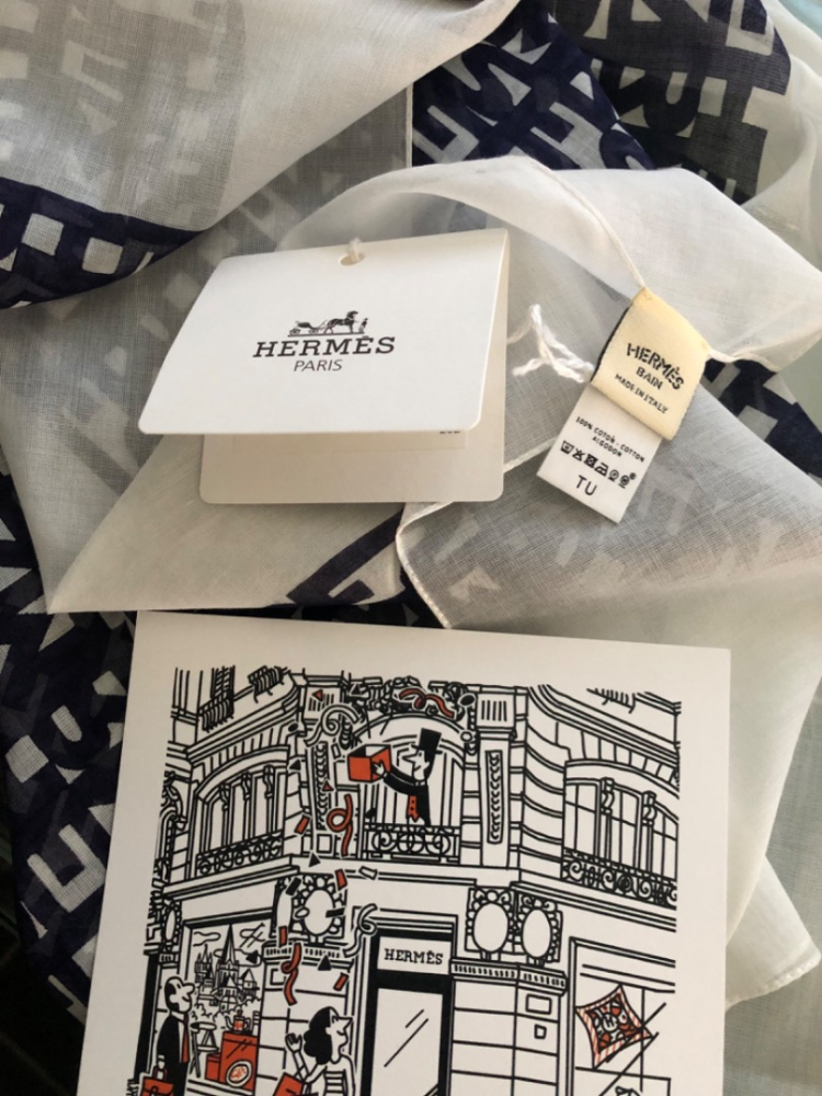 Hermès Paréo foulard