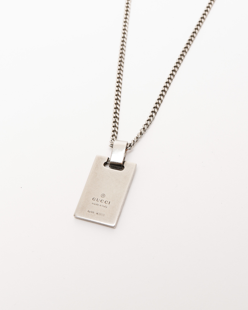 Gucci Diantissima Silver Necklace