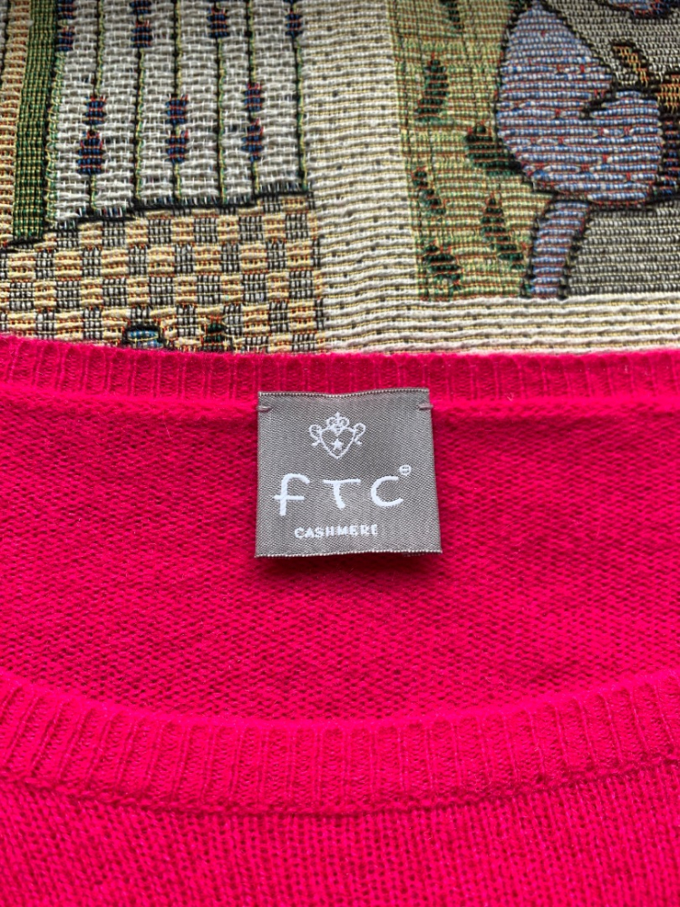 Ftc Cashmere Leuchtende fuxia