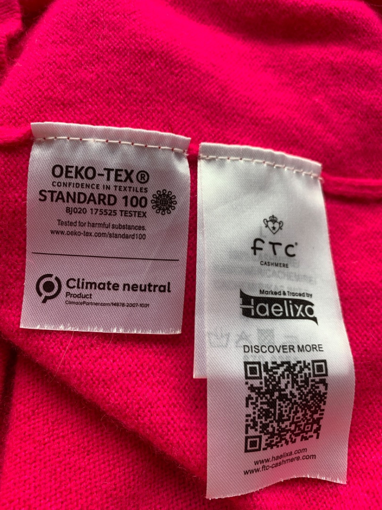 Ftc Cashmere Leuchtende fuxia