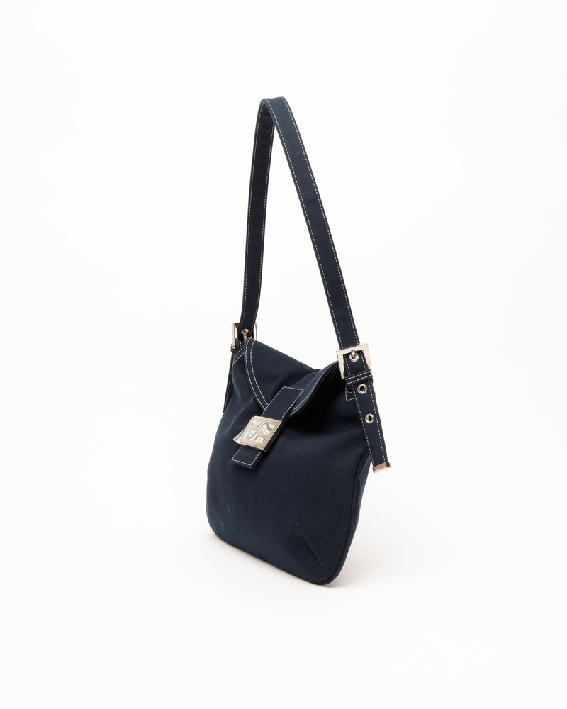 Fendi Mamma Denim Shoulder Bag