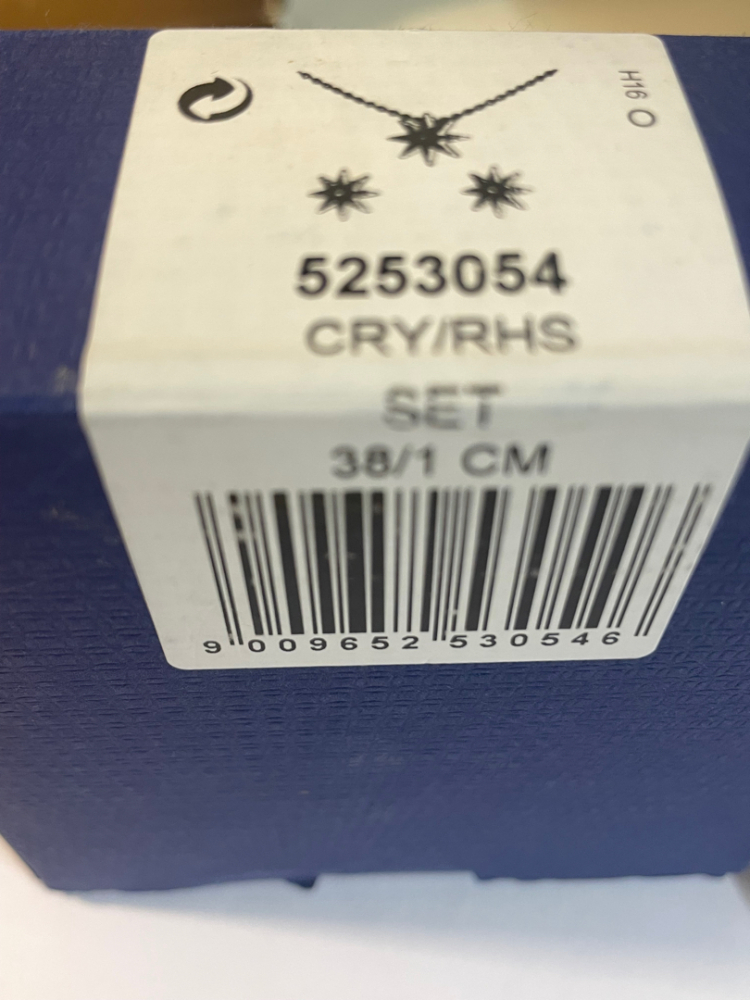 Swarovski Halskette und Ohrringe