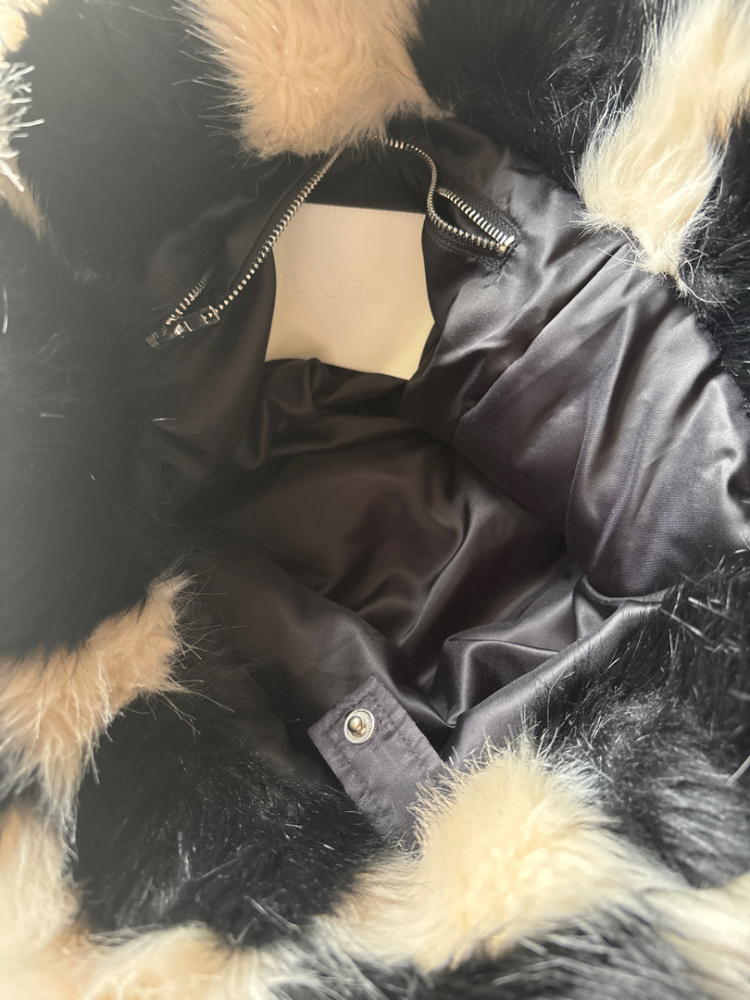 Stand Studio Faux fur bag