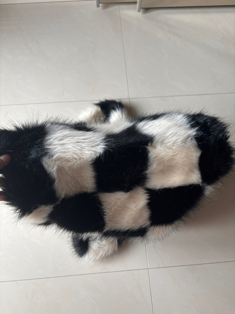 Stand Studio Faux fur bag