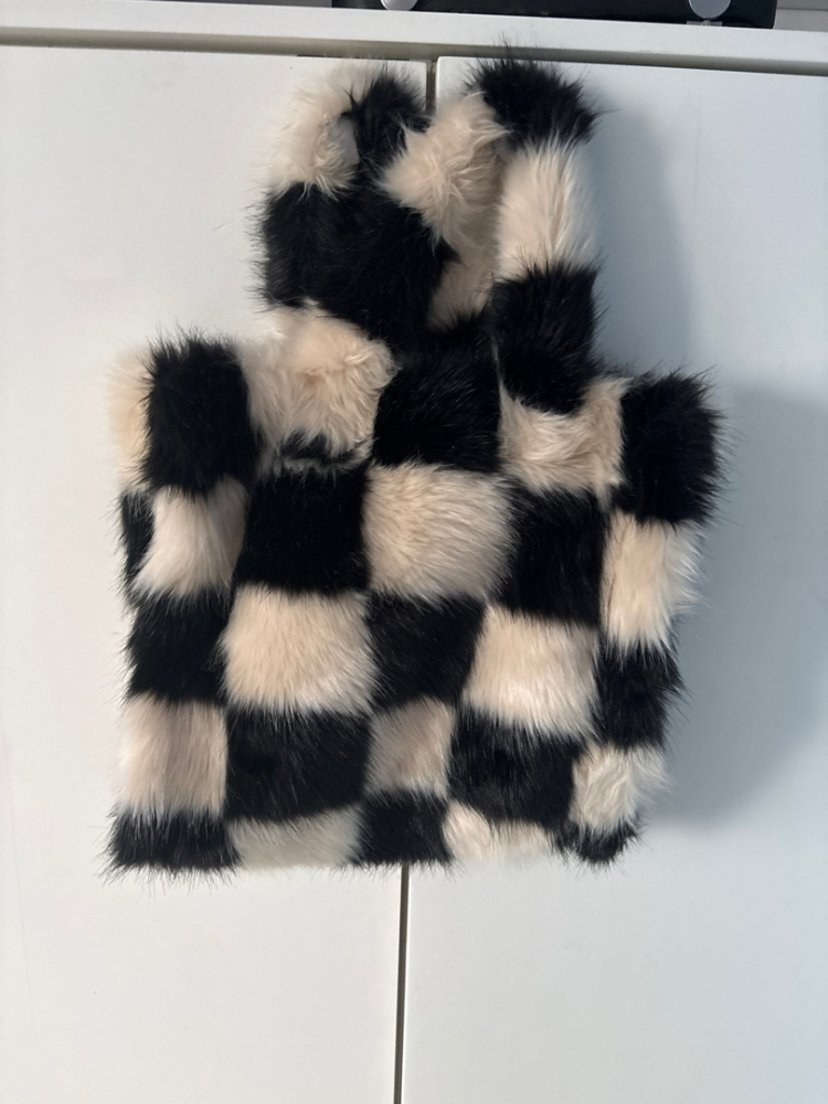 Stand Studio Faux fur bag