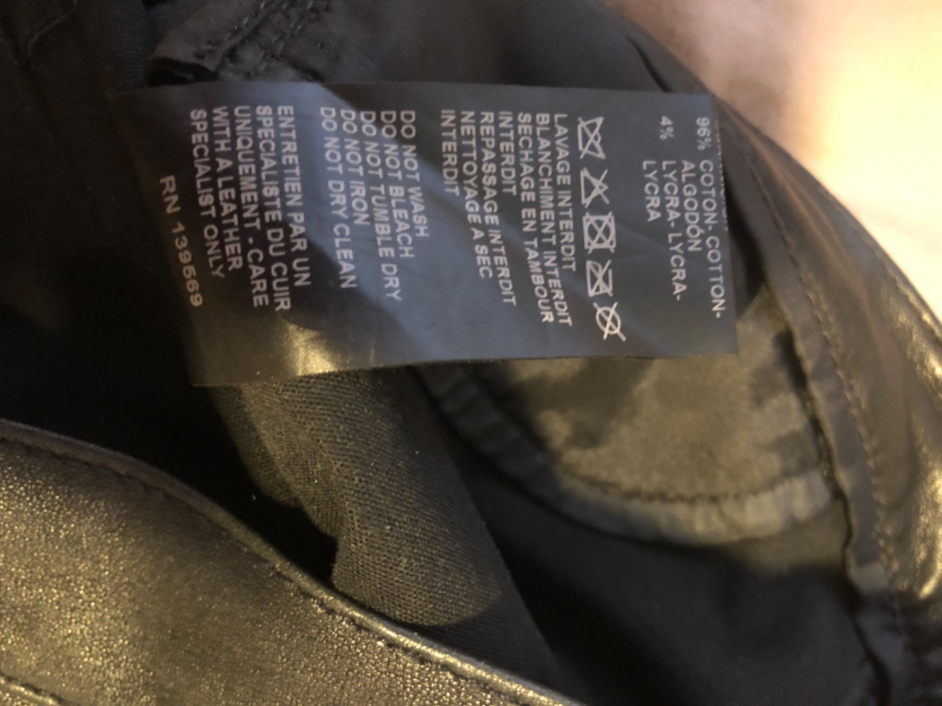 The Kooples 100% leather pants