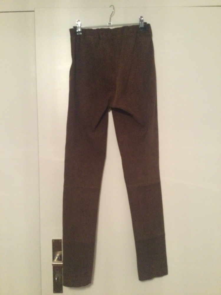 Armani Collezioni Suede pants