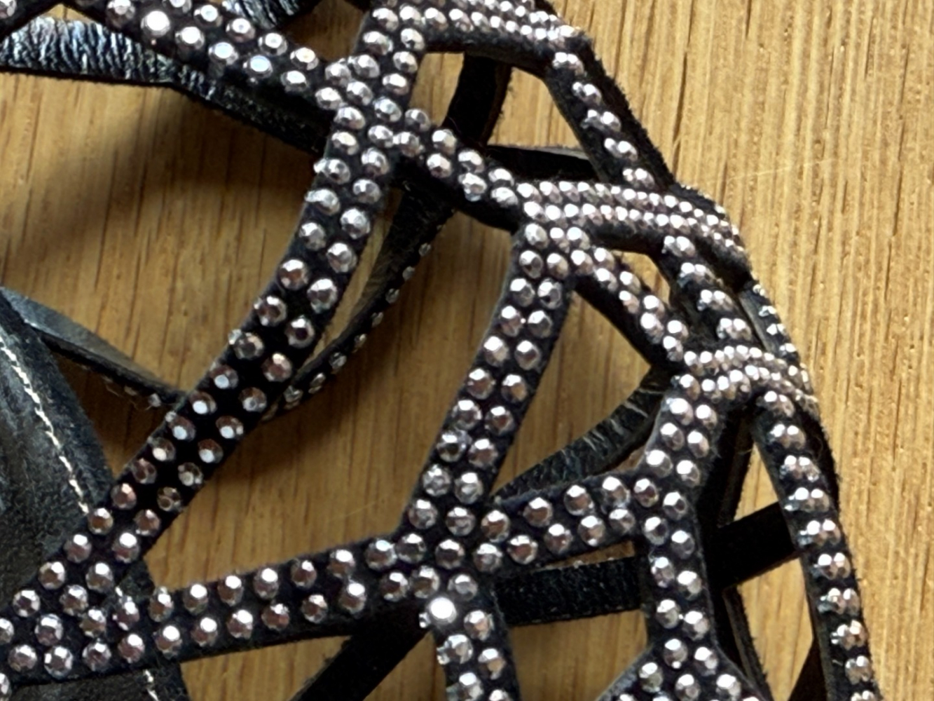 Sergio Rossi Spectacular, sparkling Puzzle heels