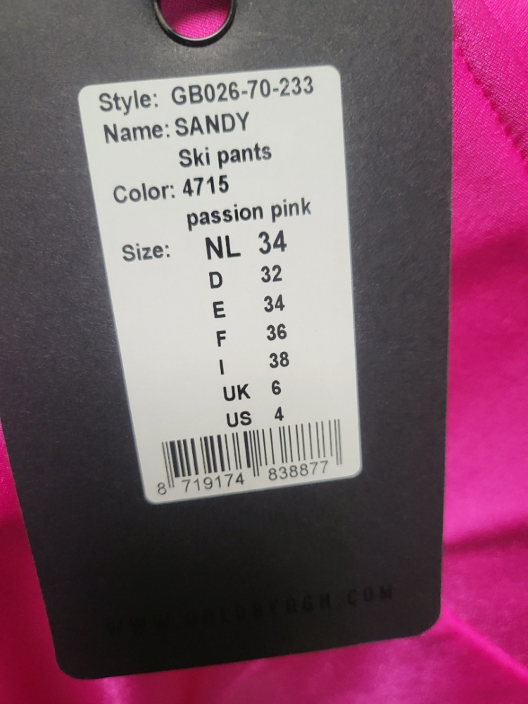 Goldbergh Cuissardes de ski