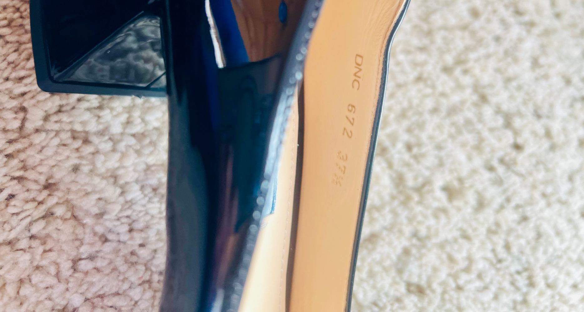 Prada Escarpins en cuir verni