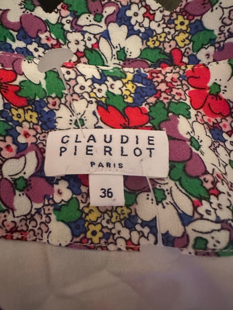 Claudie Pierlot Robe fleurie Claudie Pierlot