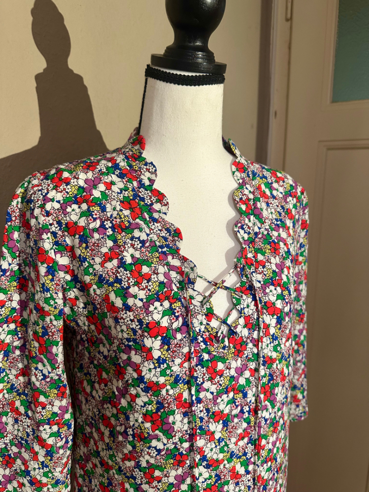 Claudie Pierlot Robe fleurie Claudie Pierlot