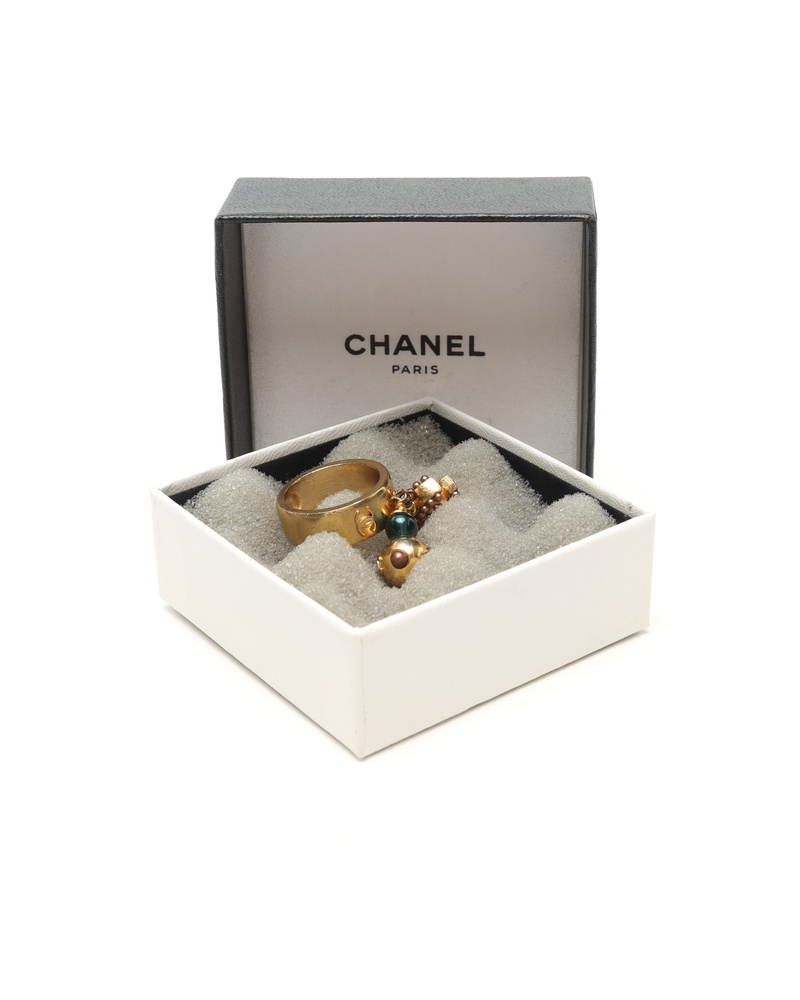 Chanel Coco Mark Charm Ring