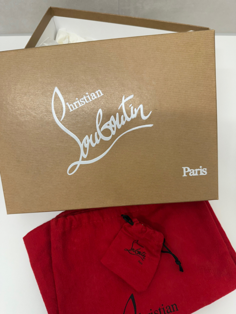 Christian Louboutin Pigalle Plato Spikes 120 Nappa Black/Silver