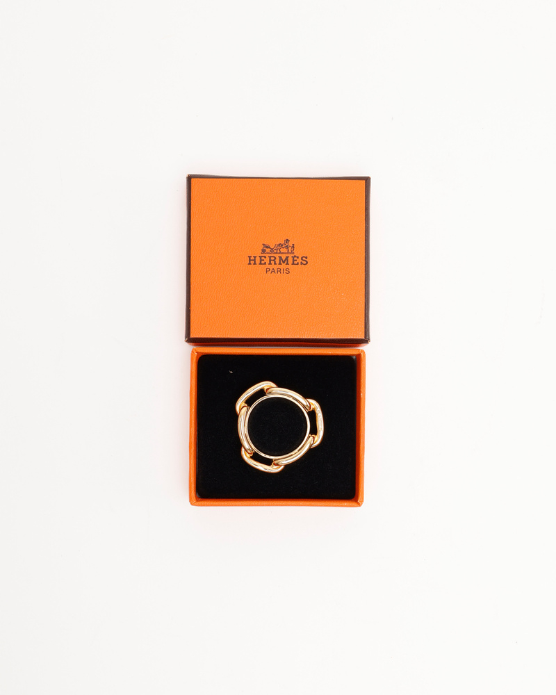 Hermès Chaine d Ancre Scarf Ring