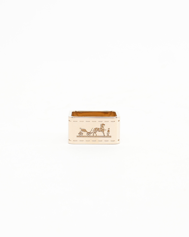 Hermès Bolduc Scarf ring GP