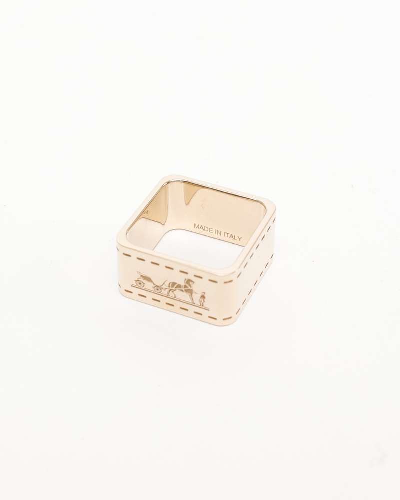 Hermès Bolduc Scarf ring GP