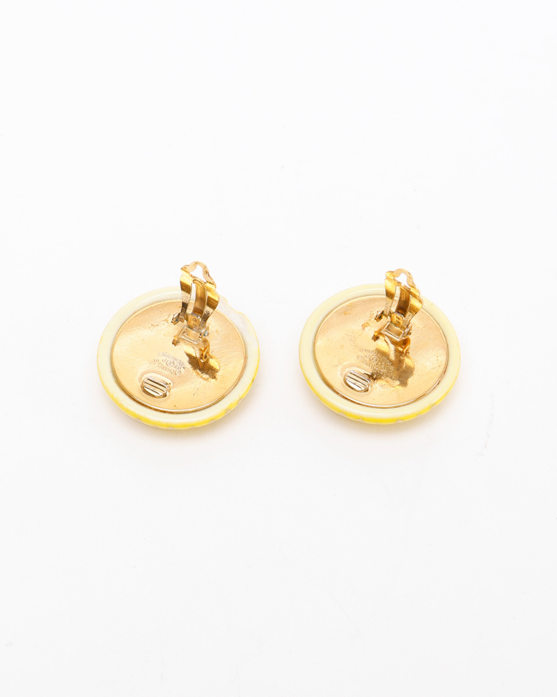 Chanel Coco Mark Clip-on Earrings