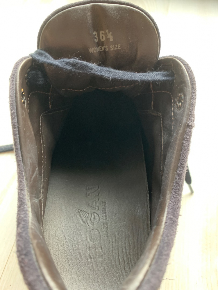 Hogan Dunkle Blaue Hogan Leder Schuhe