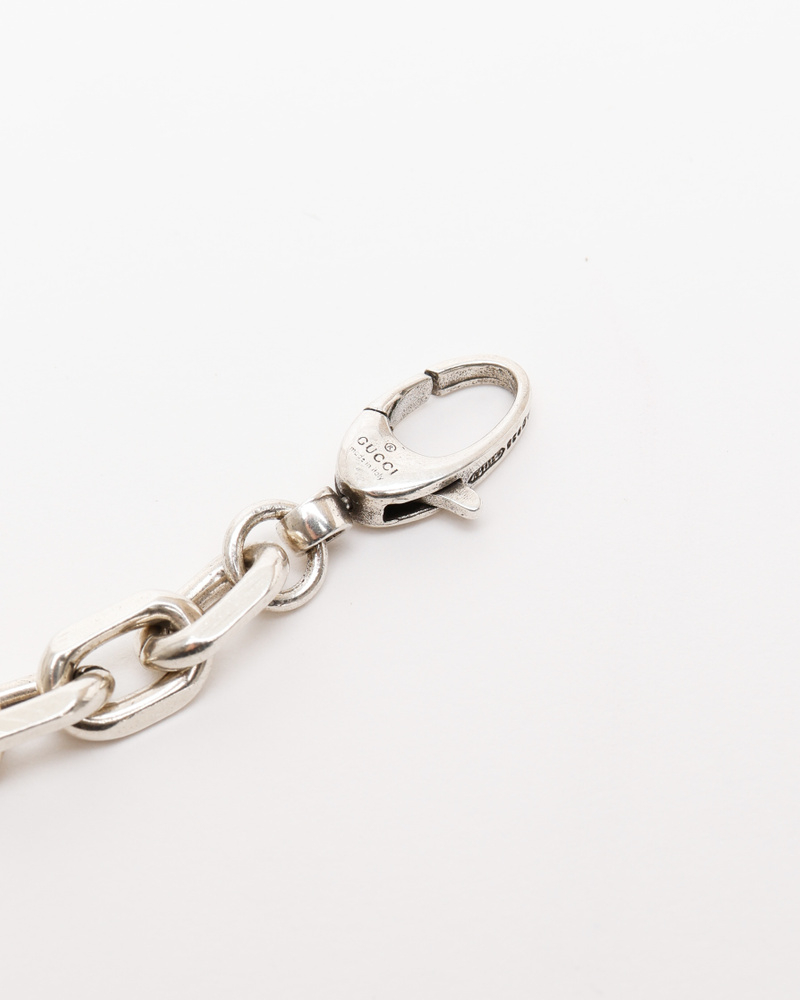Gucci Interlocking G Silver Bracelet