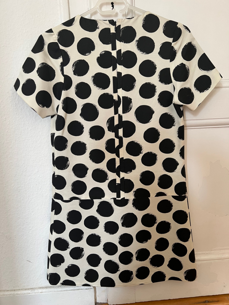 Whit Polkadot Dress
