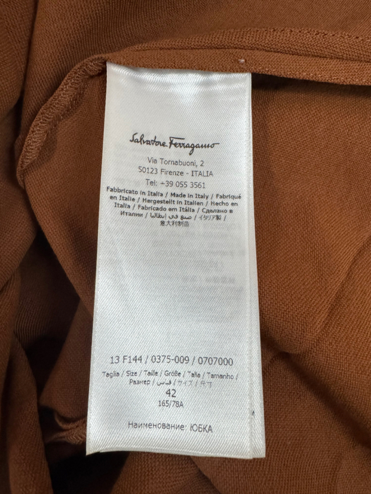 Ferragamo Jupe longue plissée