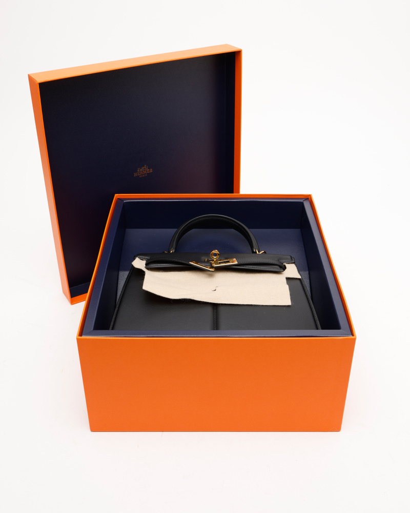 Hermès Kelly 25 Swift Padded Sellier Bag