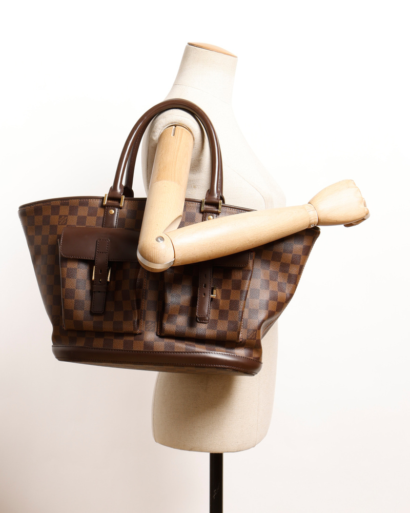 Louis Vuitton Damier Ebene Manosque GM Bag