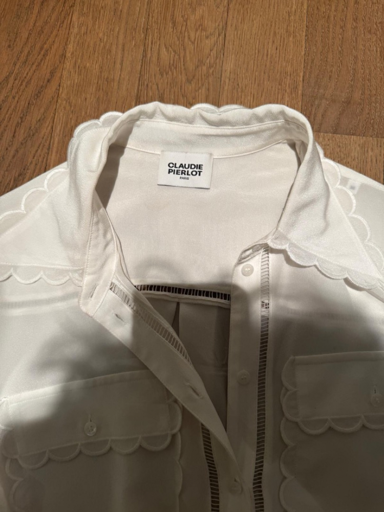 Claudie Pierlot Silk white Shirt