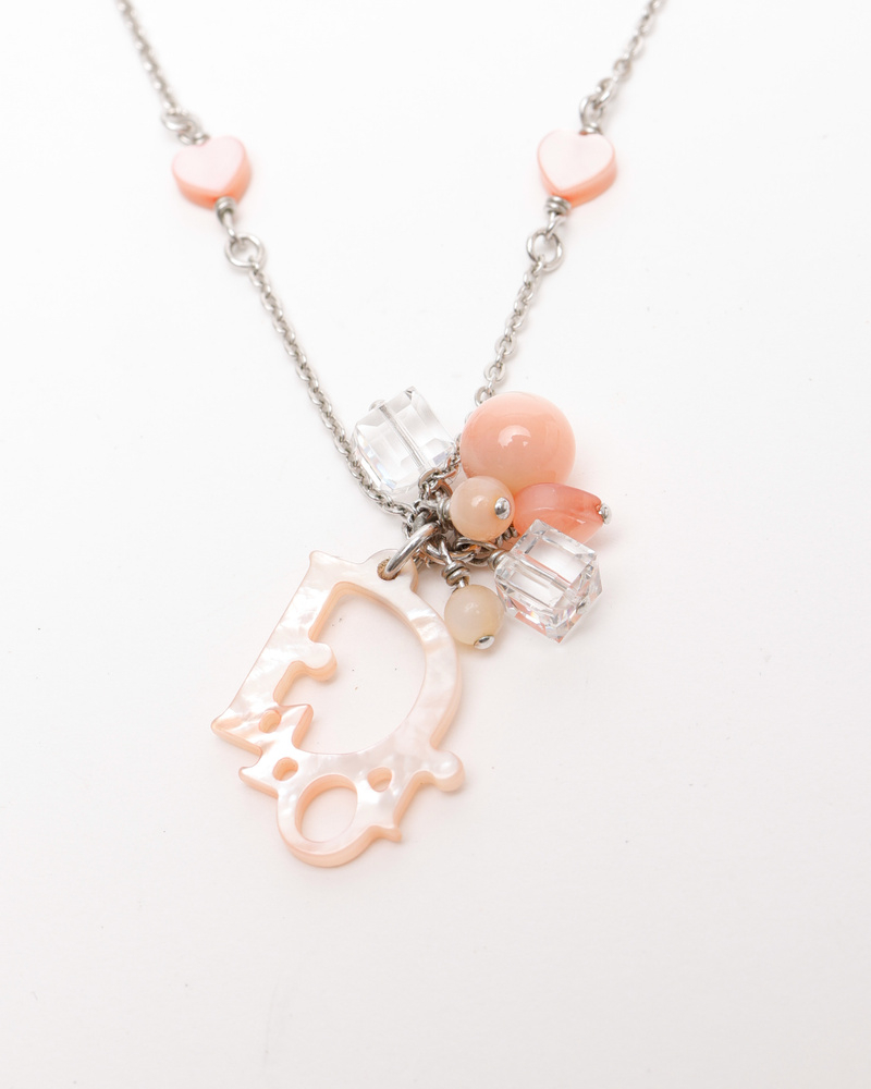 Christian Dior Diorissimo logo Necklace