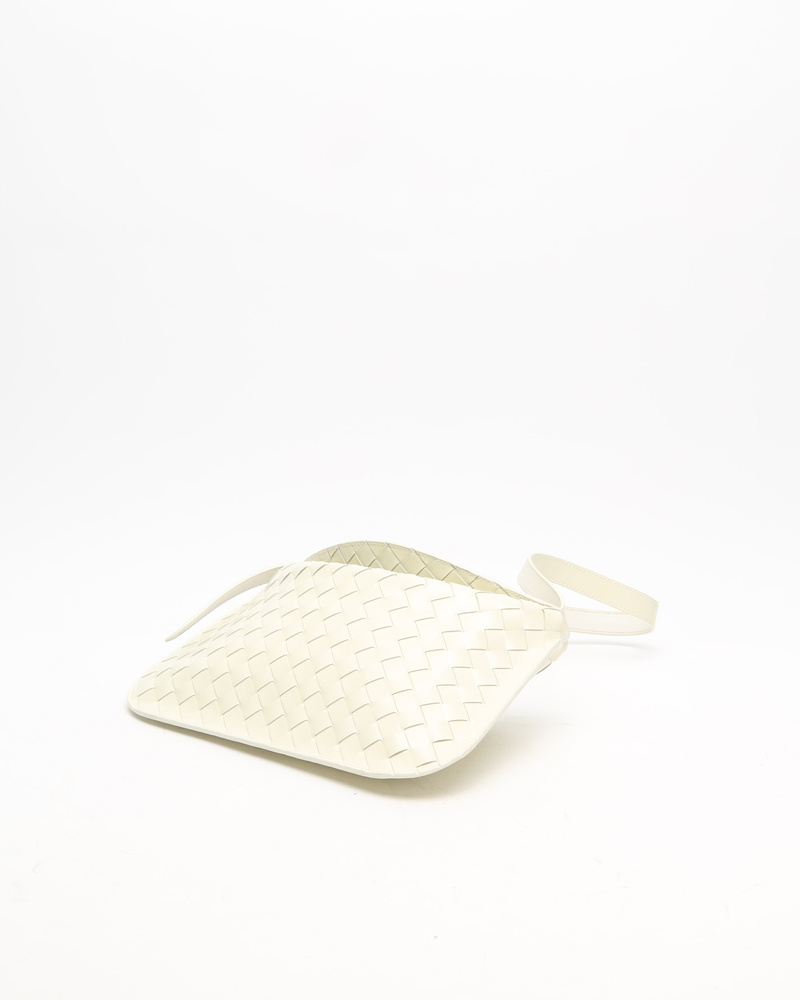 Bottega Veneta Patent Intrecciato Shoulder Bag