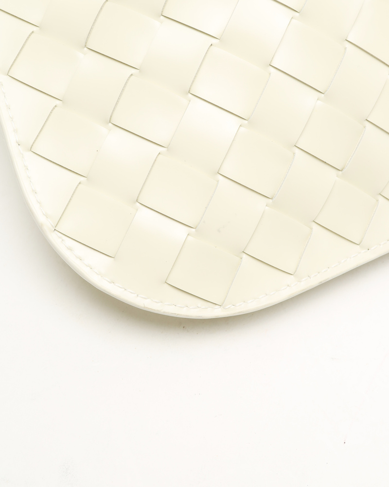 Bottega Veneta Patent Intrecciato Shoulder Bag