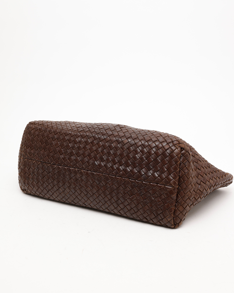 Bottega Veneta Intreccio Medium Cabat Tote Bag