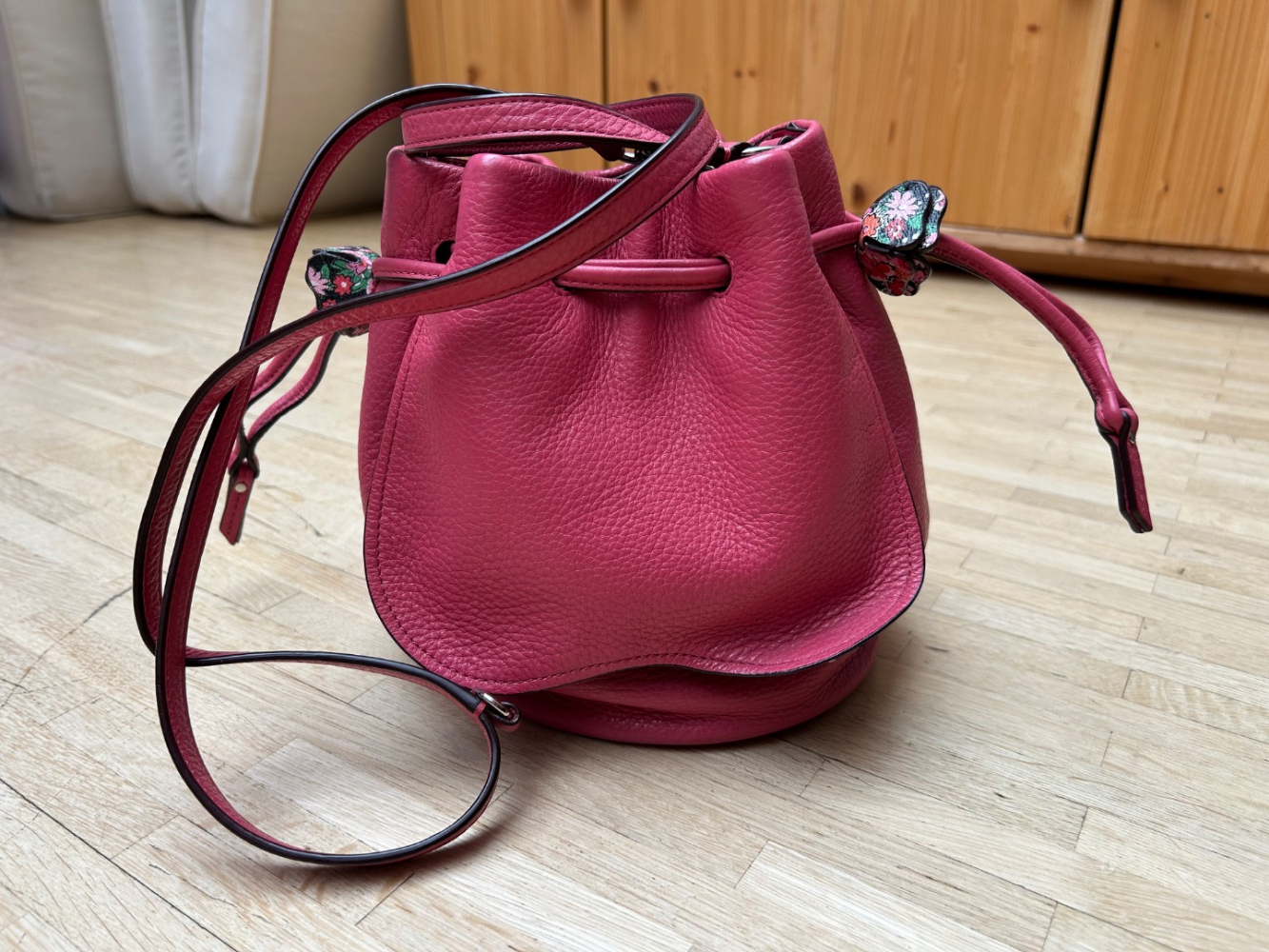 Coach Leather bucket bag