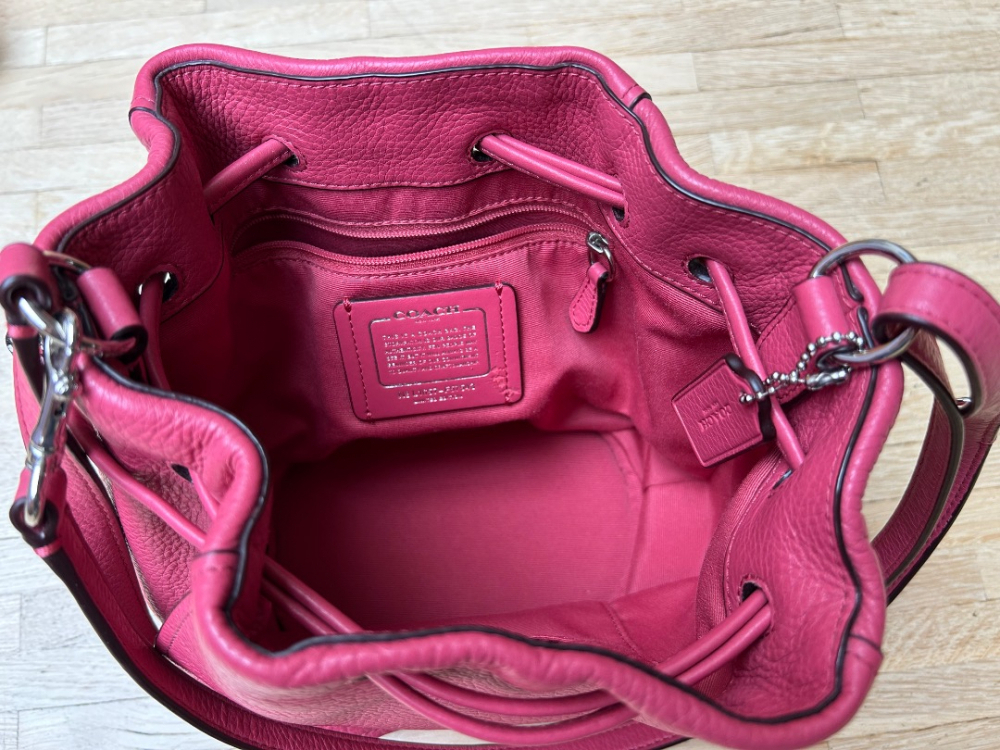 Coach Leather bucket bag