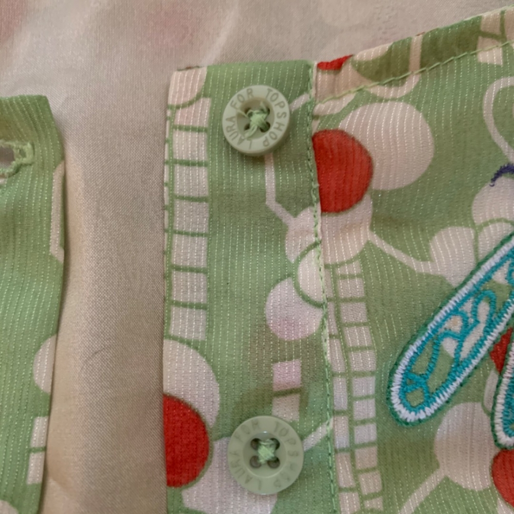 Topshop Robe brodée à fleurs