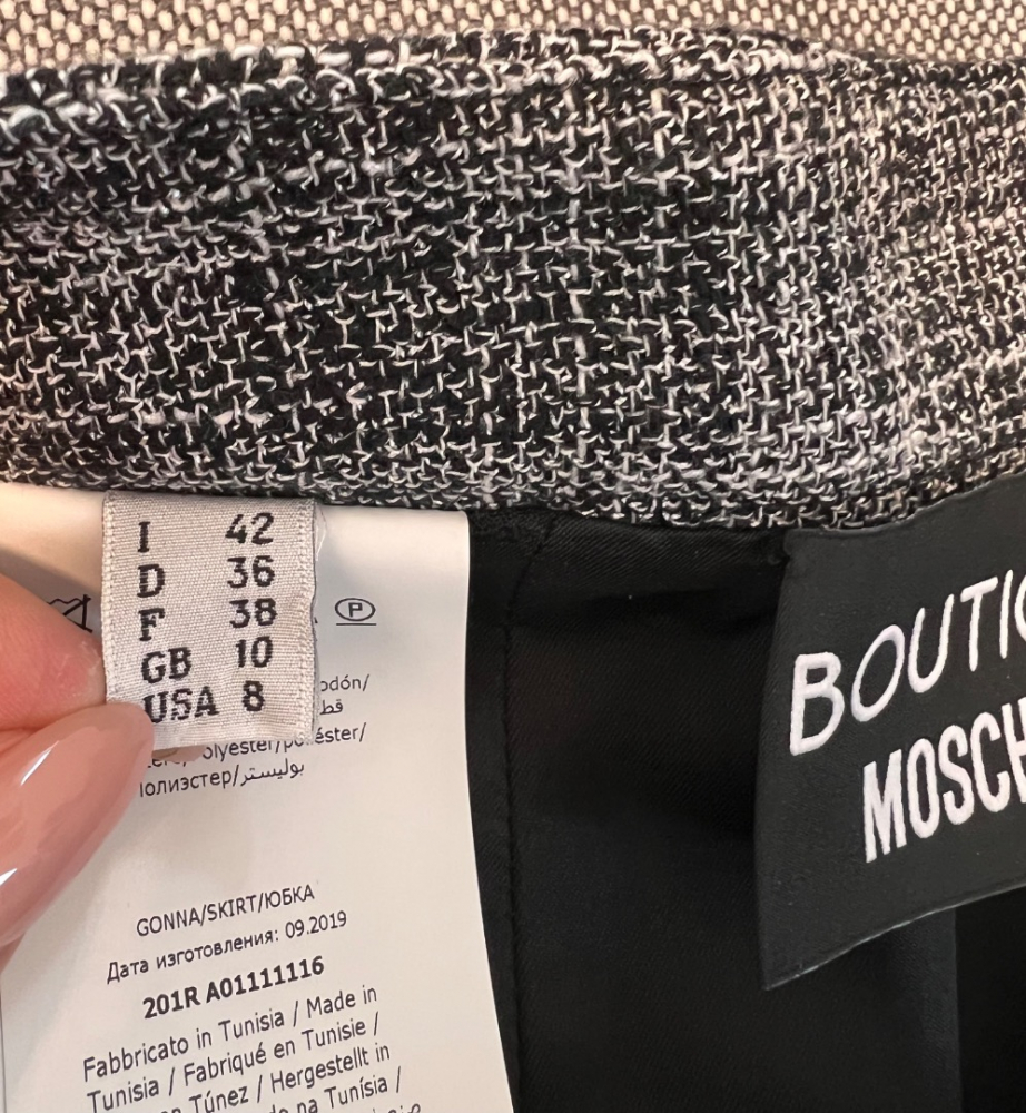 Moschino Tweed Skirt