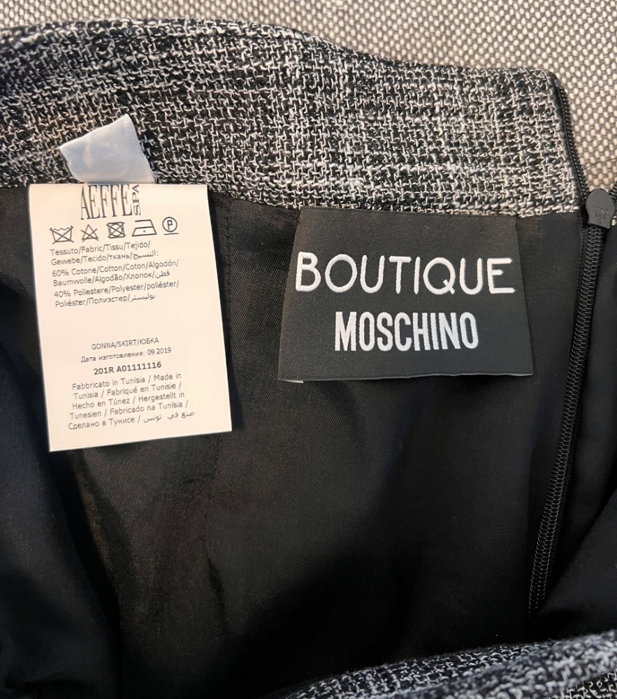 Moschino Tweed Skirt