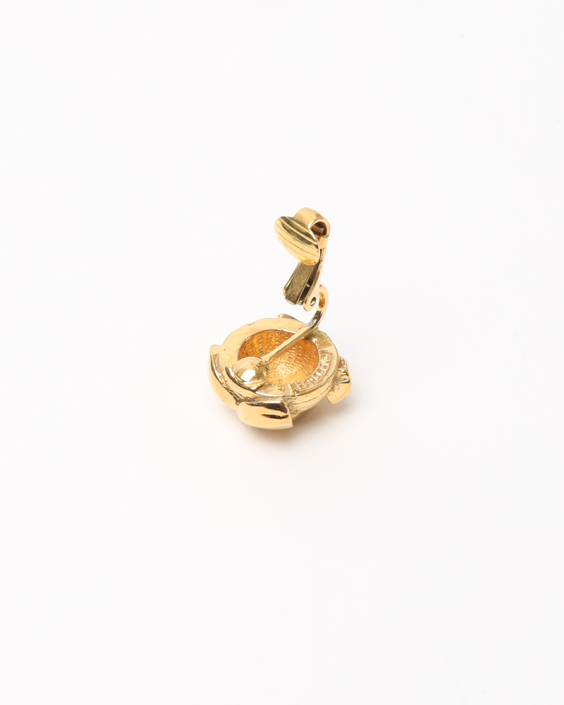 Chanel Coco Mark Clip-on Earrings