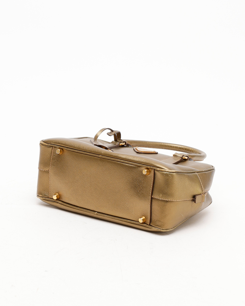 Prada Saffiano Bauletto Bag