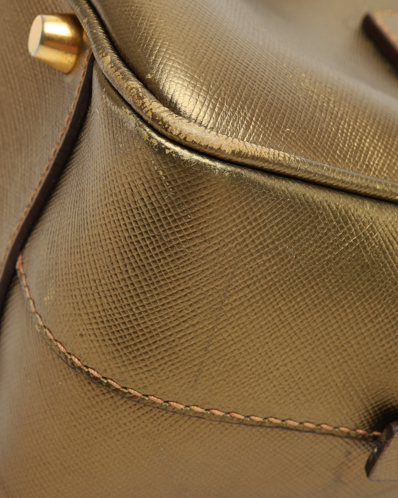 Prada Saffiano Bauletto Bag