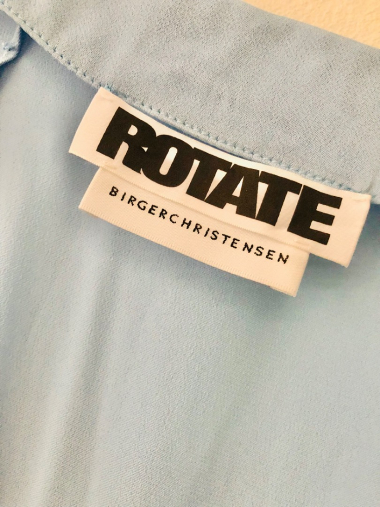 Rotate Birger Christensen Satin-Kleid
