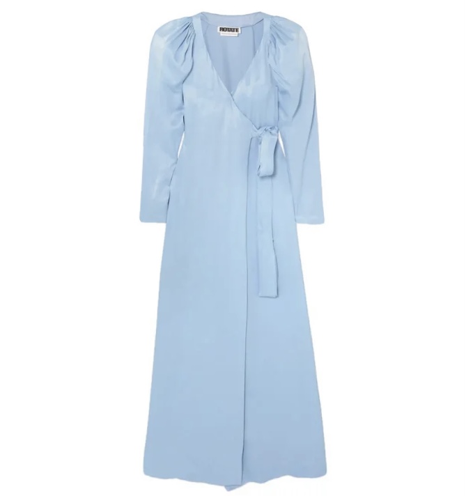 Rotate Birger Christensen Satin-Kleid