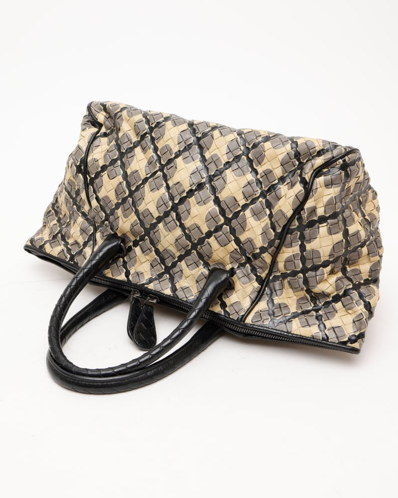 Bottega Veneta Intrecciato Boston Bag