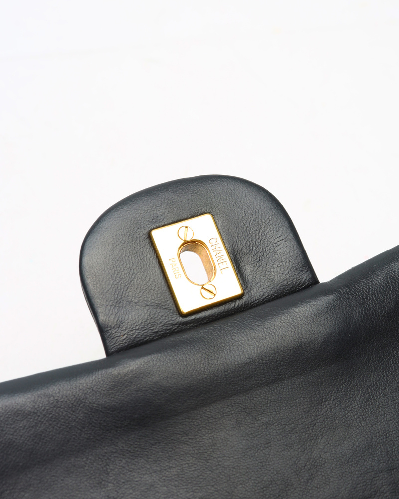 Chanel Medium Chevron Double Flap Bag